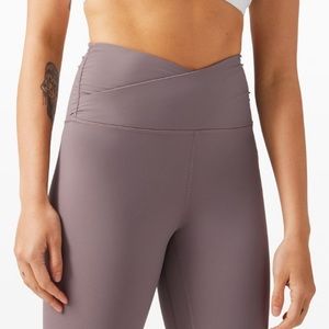 Lululemon High Rise Cross Waist Crop